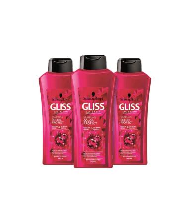 Gliss Shampoo 525 ml Color Tr X 3 Pieces