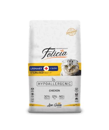 Felicia Low Grain Chicken Hypoallergenic Sterilized Neutered Adult Cat Food 2 KG