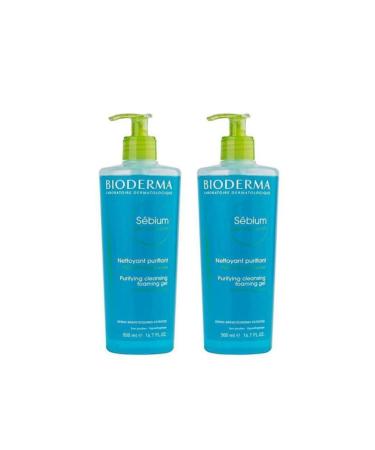 Bioderma Sebium Foaming Gel - 500 ml x 2 pieces
