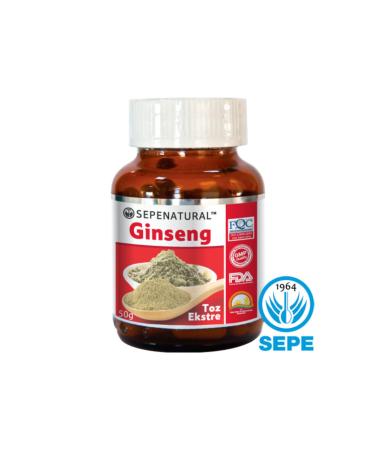 Sepe Natural Panax Ginseng Extract Ginseng Root Extract Extract 50 gr