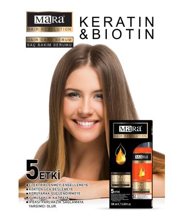 Mara Keratin&biotin Care Oil for Damaged Hair 100ml - Buy Online on GoSupps.com