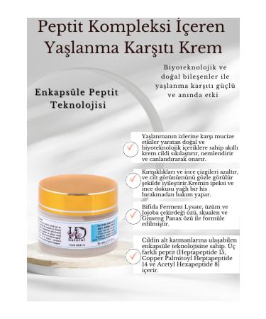 ID NATURAL Anti-Aging Cream with Peptide Complex - Buy Online on GoSupps.com