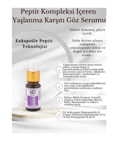ID NATURAL Anti-Aging Eye Serum with Peptide Complex - Buy Online on GoSupps.com