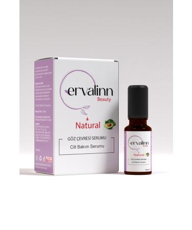 Ervalinn Natural Under Eye Bag Dark Circle and Anti-Wrinkle Eye Contour Serum 10 ml Lip Balm Gift - Buy Online on GoSupps.com