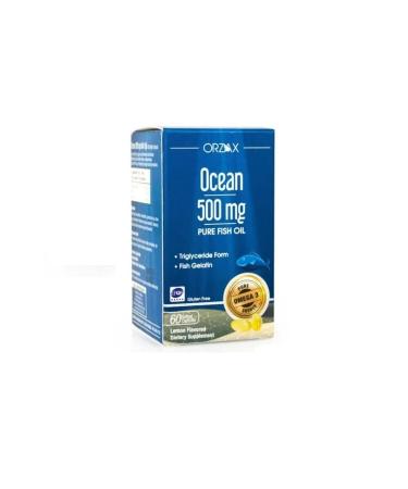 Ocean Omega 3 Fish Oil 500 Mg 60 Capsules