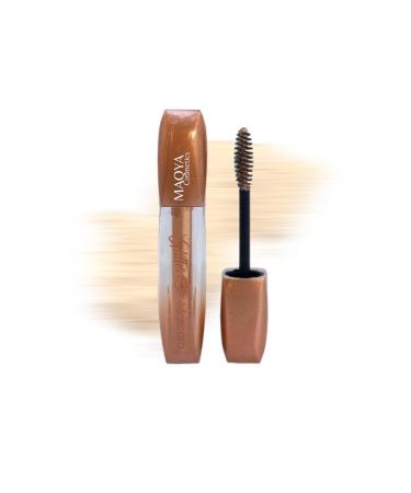 MAQYA Cosmetics Glitter Color Mascara & Brown Glitter