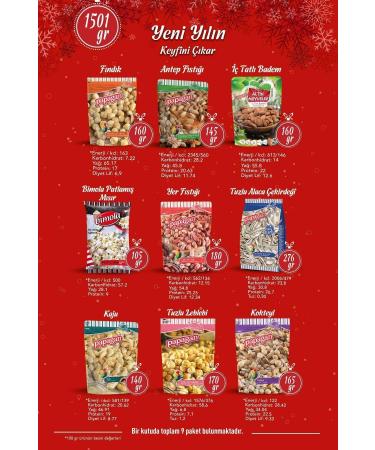 Parrot Nuts Special New Year Package 1501 gr - Buy Online on GoSupps.com