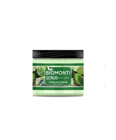 BIOMONTI Scrub Aloe Vera Face and Body Peeling 500ml
