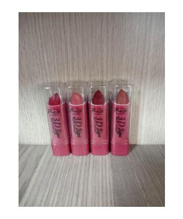 basicmod 4 Pieces Semi Matte Lipstick