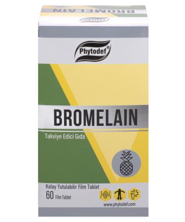 Phytodef Bromelain & Vitamin C - 60 Tablets - Buy Online on GoSupps.com