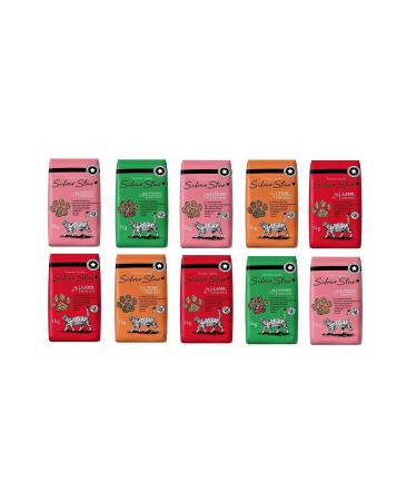 Silver Star Premium 4 Different Flavor Adult Cat Food Variety 1 Kg * 10 Pieces