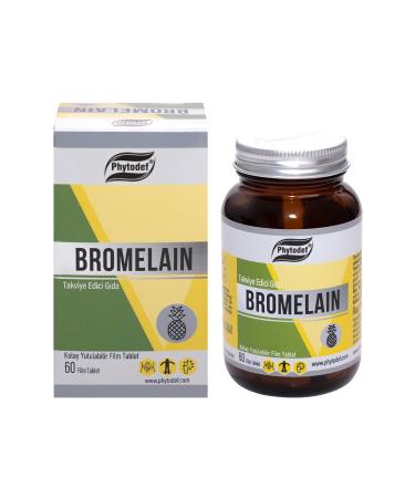 Phytodef Bromelain & Vitamin C - 60 Tablets - Buy Online on GoSupps.com