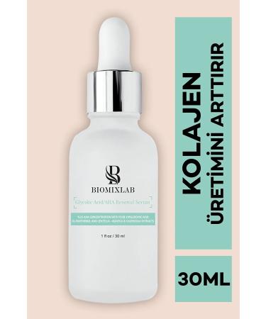 BioMixLab Cell Renewal Collagen Production Helping Glycolic Acid/aha Renewal Serum 30ml
