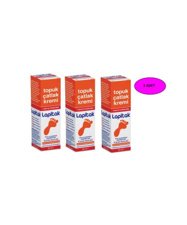 Lapitak Heel Crack Cream 60 Ml 3-Pack