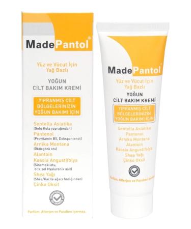MadePantol Intensive Skin Care Cream (Oil Based) 50ml
