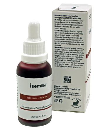  semlife Revitalizing & Skin Tone Equalizing Peeling Serum 30 ml ( Aha 10% Bha 2%) - Buy Online on GoSupps.com