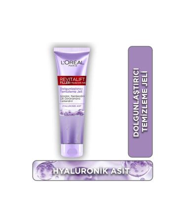 L'Oreal Paris Revitalift Filler Hyaluronic Acid Plumping Facial Cleansing Gel 150 Ml