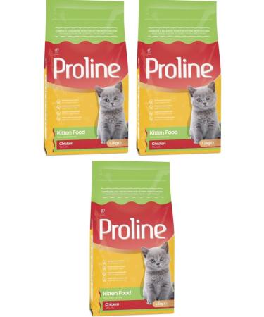 Proline Chicken Kitten Kitten Cat Food 3x1.2 Kg.