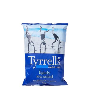 Tyrrells Sea Salt Potato Chips 150g.