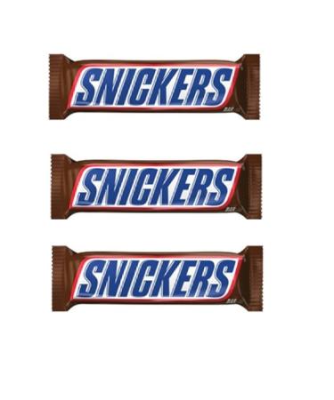 Snickers Bar 50 Gr 3 Pieces