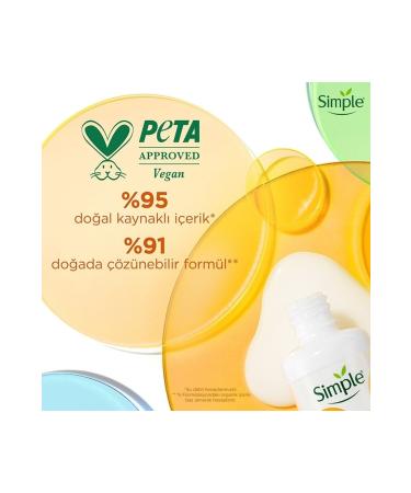 Simple C+f+e Vitamin Serum for Younger Looking and Brighter Skin 30 Ml  - Buy Online on GoSupps.com