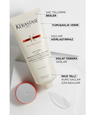 Kerastase Nutritive Lait Vital Moisturizing Nourishing Care for Normal/Slightly Dry Hair - Buy Online on GoSupps.com