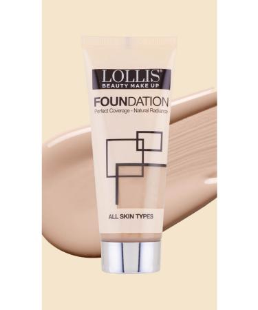 Lollis Perfect Coverage Foundation 01 Light