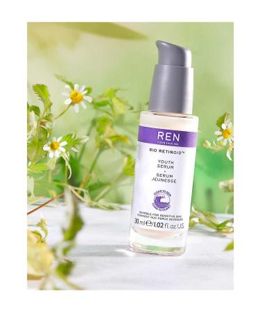 REN CLEAN SKINCARE S rum Jeunesse Bio Retinoid 7-Day Use Fine Line and Wrinkle Reducing Skin Serum 30 ml