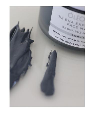 Oleobox Anti-Pore Anti-Acne Fiddy Mask - Karabela - 2% Bha + Active Charcoal - 30 Ml / 50 G - Buy Online on GoSupps.com