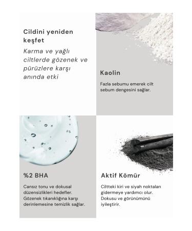 Oleobox Anti-Pore Anti-Acne Fiddy Mask - Karabela - 2% Bha + Active Charcoal - 30 Ml / 50 G - Buy Online on GoSupps.com