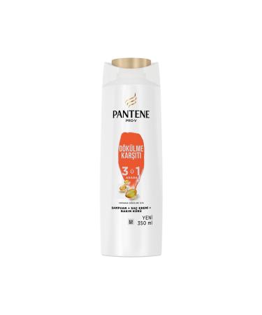 Pantene Anti-Hair Loss 3in1 Shampoo 350 ml 4 Pieces - Buy Online on GoSupps.com