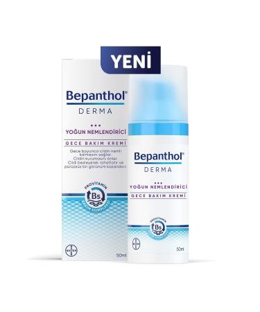 Bepanthol Derma Intensive Moisturizing Night Care Cream 50 ml Provitamin B5 Care Complex Moisture - Buy Online on GoSupps.com