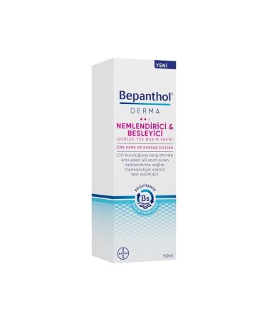 Bepanthol Derma Moisturizing and Nourishing Daily Face Care Cream 50 ml