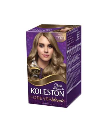 Wella Koleston Short Hair Dye 12/11 Intense Ash Blonde