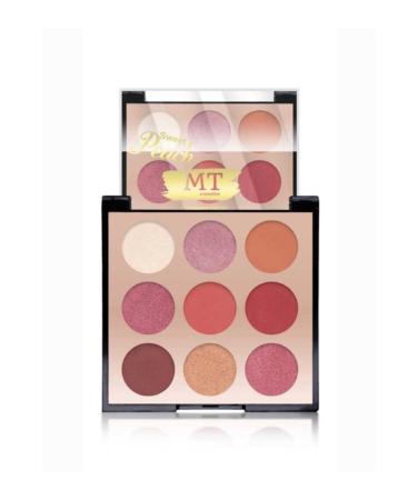 MT Bellezza - Makeuptime Swet Peach 9 Eyeshadow Palette 01