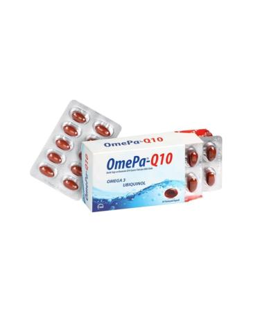 Omepa Skt:07/2021 Omepa-q10 Omega3 Ubiquinol 30 Capsules