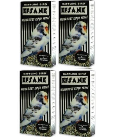 Legendary Fan Budgie Bird Food 250 Gr * 4 Pieces (1 Kg)