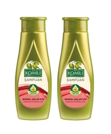 Komili Olive Oil Shampoo for Normal Hair 500 ml X 2 Pieces