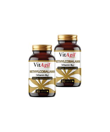 Vitagil Gold Methylcobalamin Vitamin B12 30 Capsules X 2 Pieces