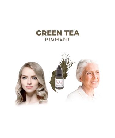 Beauty Angels Pmu Eyebrow Dye (powdering) Green Tea