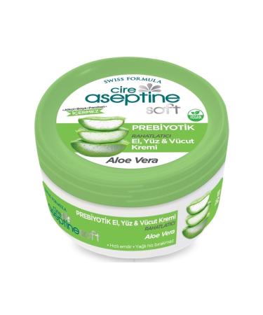 Cire Aseptine Cire Aceptine Soft Aloe Vera Extract Soothing Nourishing Prebiotic Cream 30 ml