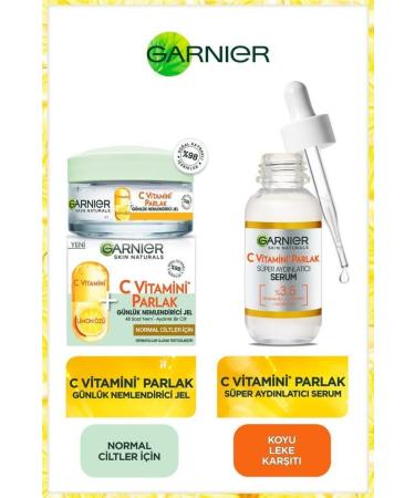 Garnier Vitamin C Brightening Serum Cream Set