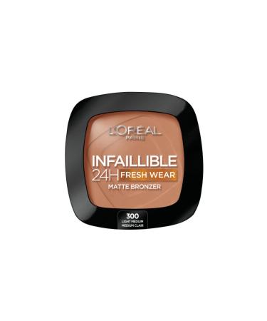 L'Oreal Paris L'or al Paris Infaillible 24h Fresh Wear Bronzing Powder - 300 Light Medium - Buy Online on GoSupps.com