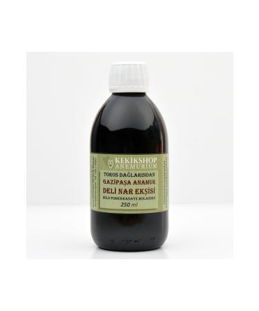 Kekikshop Anemurium Deli Pomegranate Syrup 250ml - 350gr No Additives No Sugar and No Salt Added 100% Pure