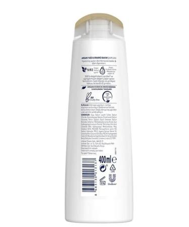 Dove Argan Oil Repair Care Hair Care Shampoo 400 Ml 6 Pieces - Buy Online on GoSupps.com