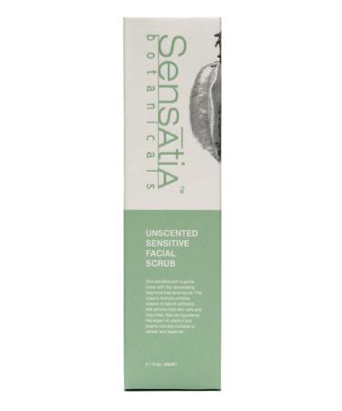Sensatia Botanicals Unscented Sensitive Facial Scrub 60ml - Buy Online on GoSupps.com