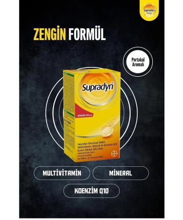 Supradyn 30 Effervescent Coenzyme Q10 Tb - Buy Online on GoSupps.com