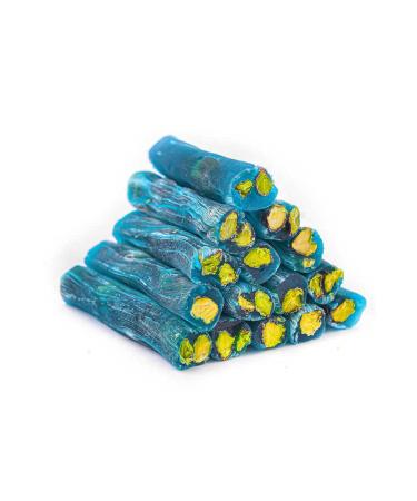 TAZE7 Blue Italian Caramel Thin Wick Turkish Delight 300 Gr