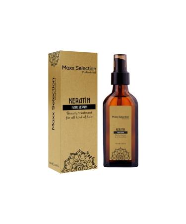 Maxx Selection Serum Keratin Hair Serum for Weak and Fragile Hair 100 Ml