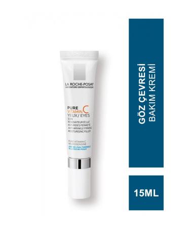 La Roche Posay Redermic C Intensive Care Cream Against Wrinkles Around the Eyes 15 Ml